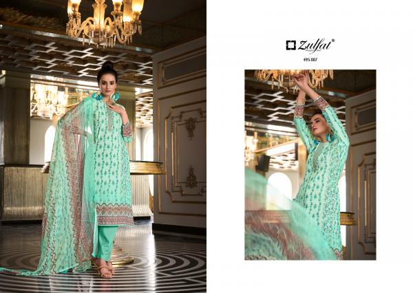 Zulfat Kanikaari Fancy Cotton Designer Dress Material Collection